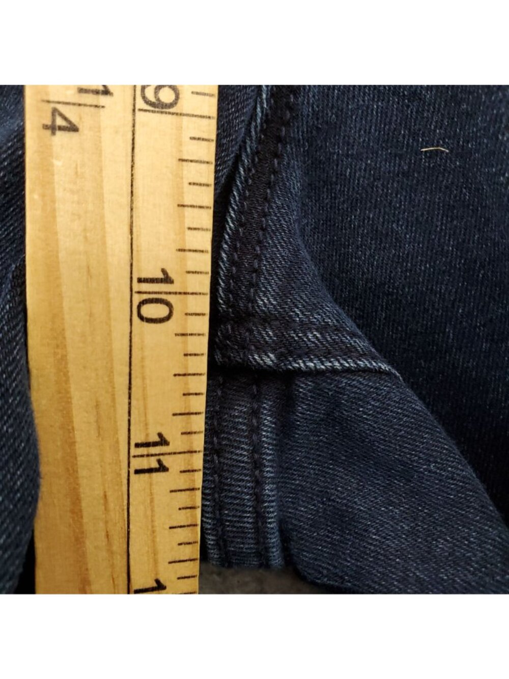Old Navy Jeans Womens 10 Blue Rockstar Super Skinny High Rise Slim Pockets - Picture 5 of 11